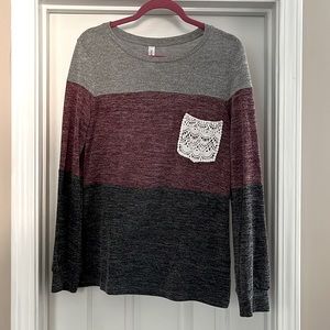 Tickled Teal Long Sleeve Shirt